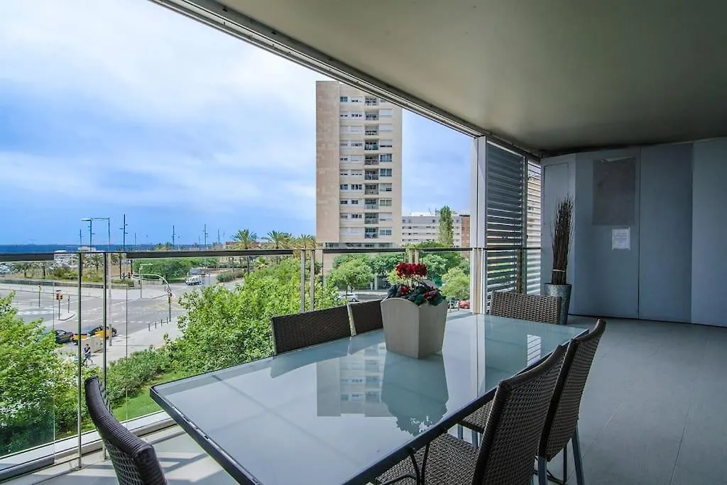 Lägenhet Seafront Suite With Terrace Barcelona